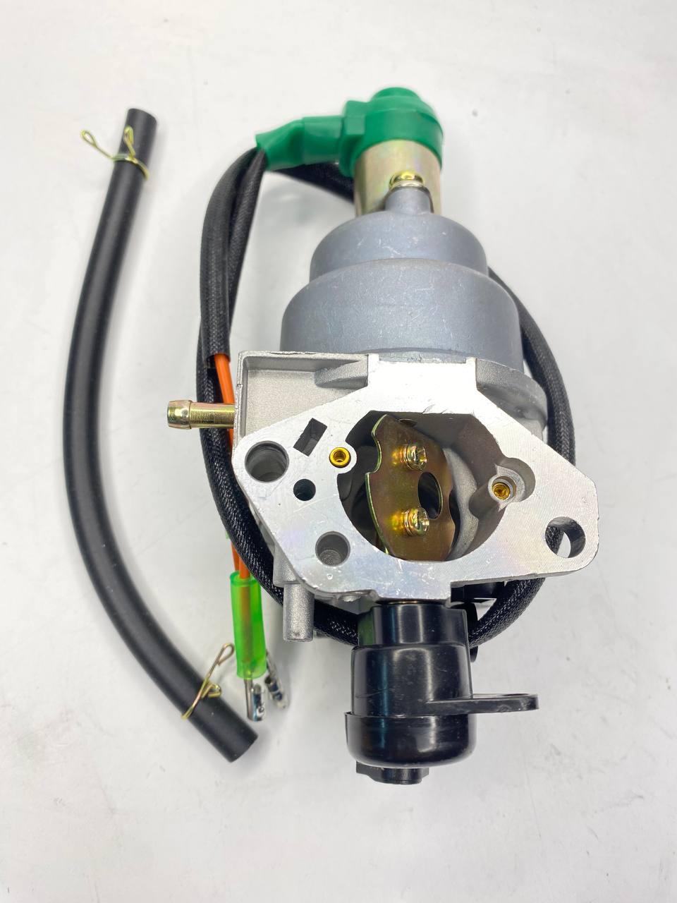 Карбюратор на Генератор 5+кВт з електроклапаном двигуна 188F-190F-192F, фото 1
