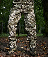 Тактические штаны SoftShell Combat Pixel MM14, Тактические брюки Софтшел Пиксель, Деми штаны Пиксепль ММ14