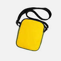 Женская сумка через плече МСR4 желтая/хаки хорошее качество