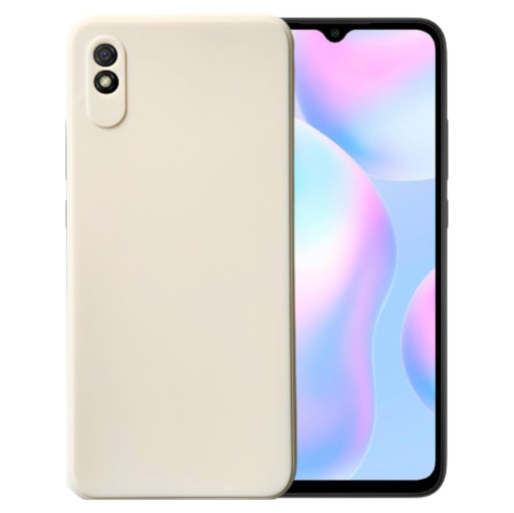 Силіконовий чохол SLIM на Xiaomi Redmi 9A Creamy