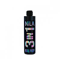 NILA NAIL PREP обезжириватель 3в1(пластик+фліп-топ), 250мл