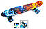 Penny Board "Вогонь і лід", світяться колеса, фото 2
