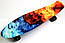 Penny Board Nickel 27" "Fire and Ice", світяться колеса, фото 3