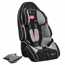 Автокрісло з бустером JOY G 1309 чорно-сіре (від 9 до 36 кг)