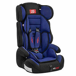Автокрісло з бустером JOY Е 1405 чорно-синє (від 9 до 36 кг)