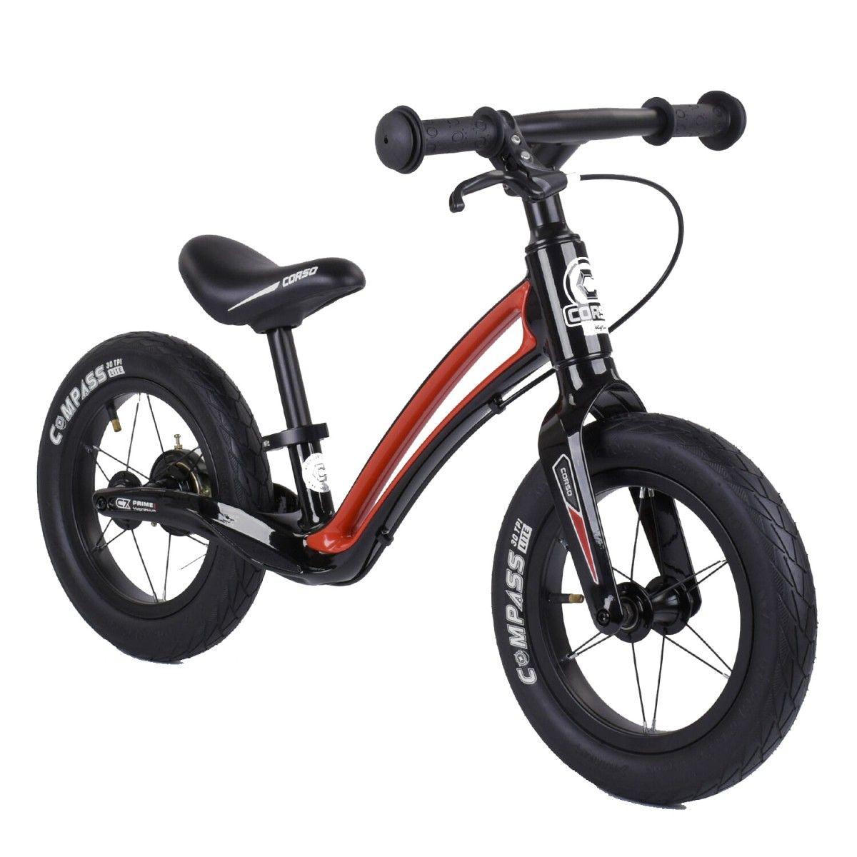 Велобіг від CORSO Prime C7 25303 12 дюймів чорно-червоний, фото 1