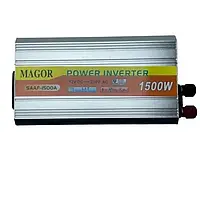 Преобразователь напряжения Инвертор Magor 1500W 12V-220V