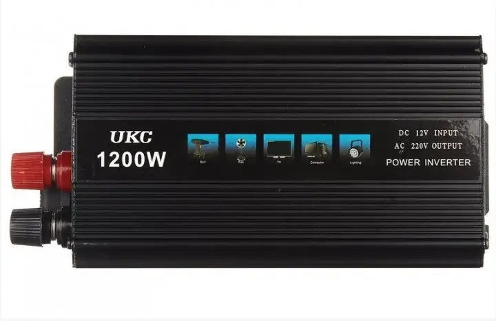 Перетворювач Інвертор 12-220 UKC SSK-1200 1200W