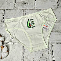 Дитячі трусики для дівчинки бавовняні труси дівчинці Donella 146-152 см 10-11 років Авокадо Зелені 50711281B-2