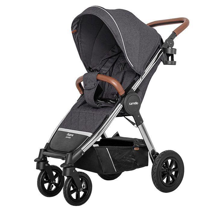 Коляска прогулянкова CARRELLO Supra CRL-5510 Solid Grey, фото 1