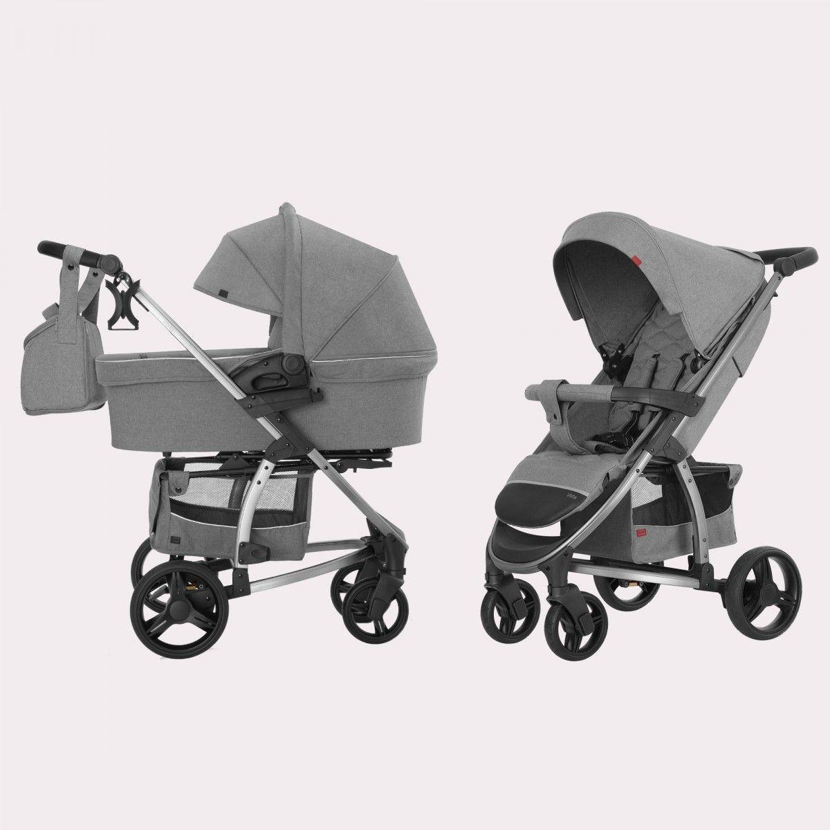 Коляска універсальна CARRELLO Vista CRL-6501/1 (2in1) Shark Grey / 1 /