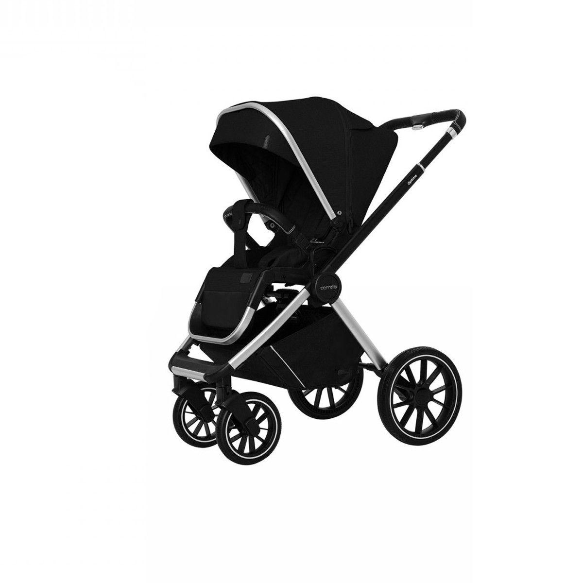 Коляска універсальна CARRELLO Optima CRL-6503 (2 в 1) Чорний