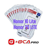 Стекло для переклейки дисплея Honor 10 Lite HRY-LX1 Honor 20 LITE c OCA пленкой Oca Pro