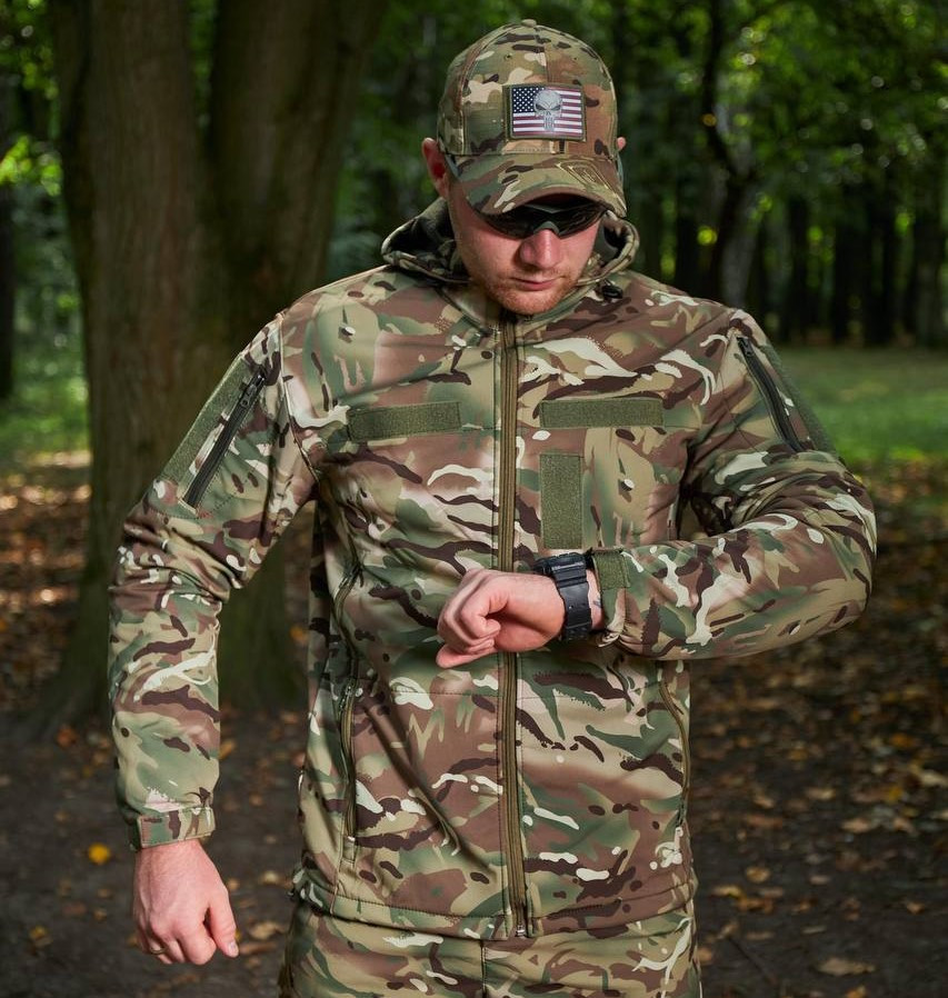 Куртка Soft Shell Combat Мультикам (46-56 р.)
