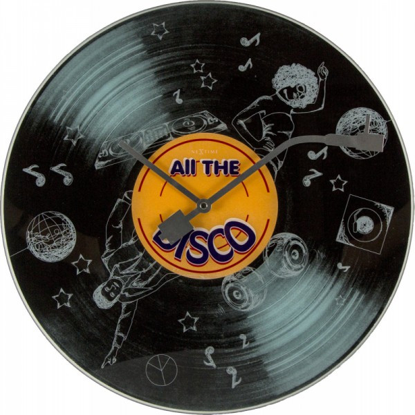 Годинник настінний "All the Disco"