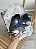 Чоловічі кросівки Air Jordan 13 XIII Retro Flint Blue/Grey/White 414571-401, фото 6