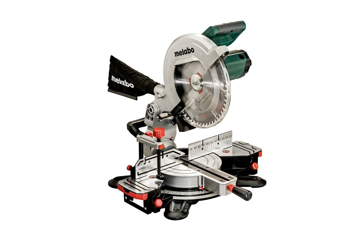 Професійна торцювальна пила Metabo KS 305 M : 2 кВт, диск 305 x 30 мм, 3700 об/хв, вага 17кг (619003000)