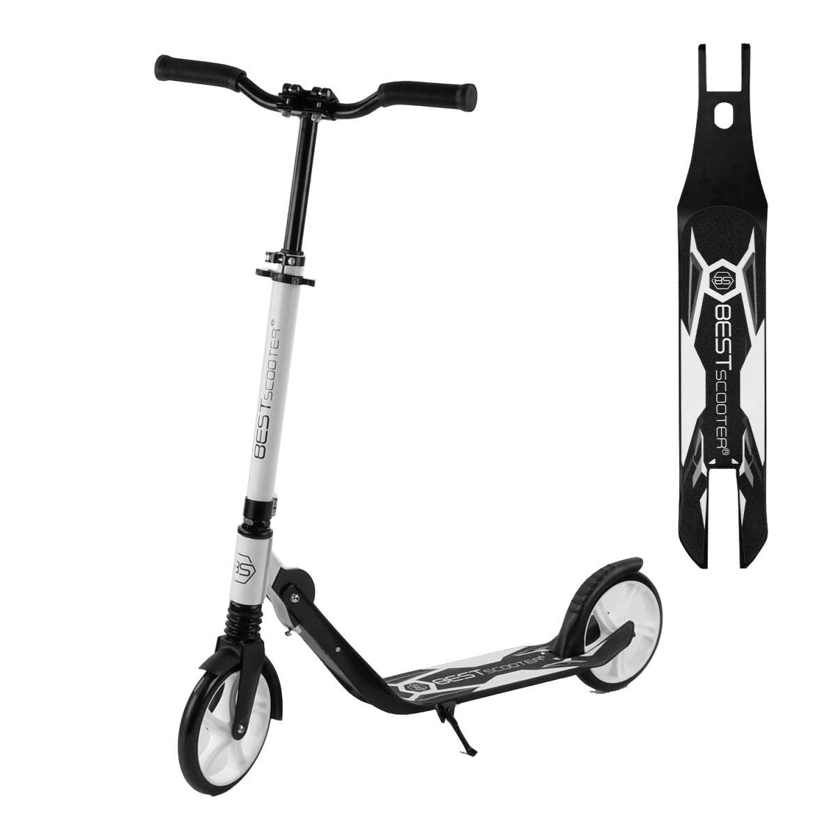 Самокат двоколісний Best Scooter 87280 білий, фото 1