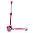 Самокат триколісний Best Scooter MX-70908 MAXI, алюмінієве кермо, колеса PU зі світлом, Біло-рожевий, фото 3