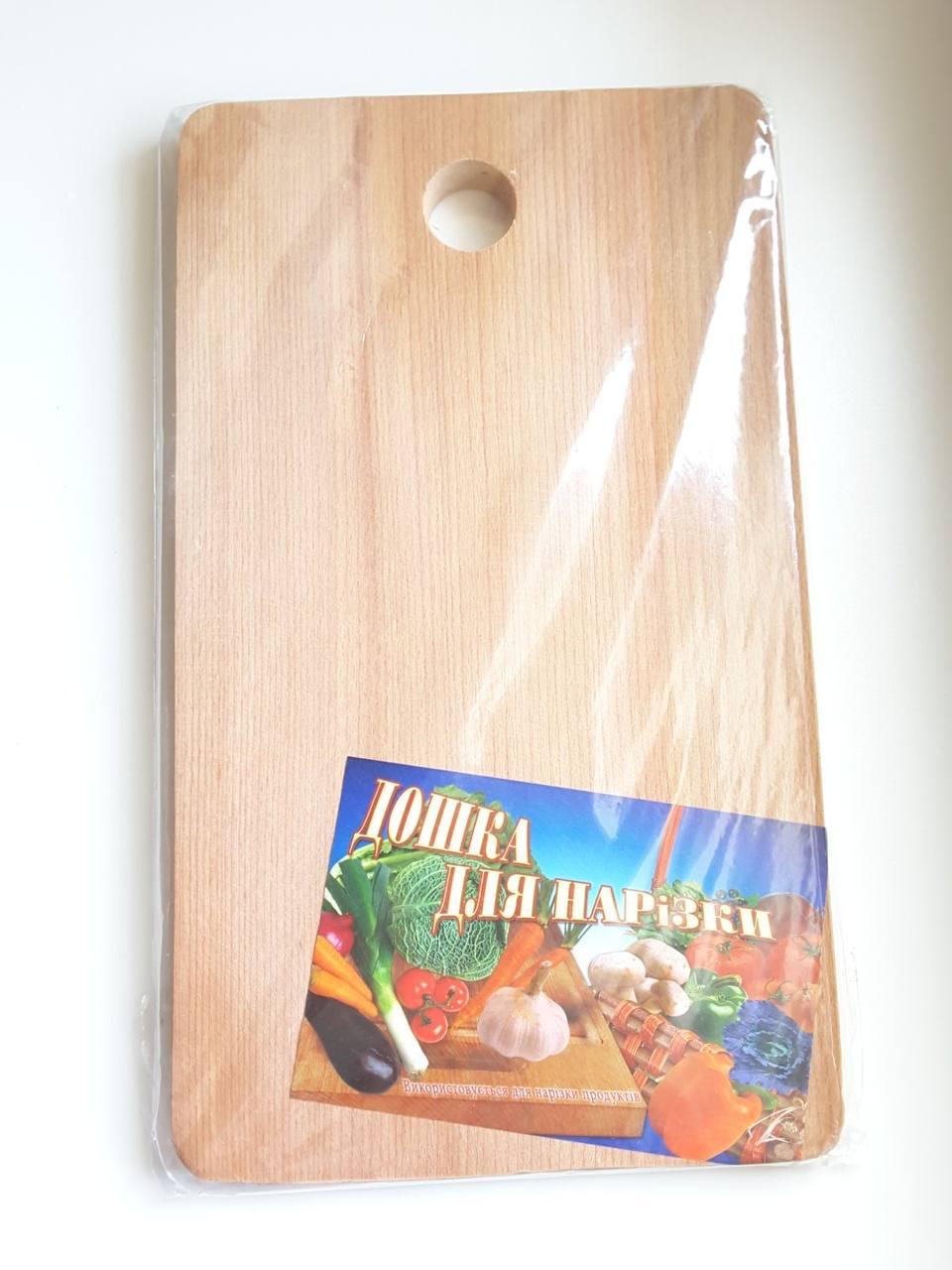 Дерев'яна обробна дошка, висота 34 см/ширина 20 см, фото 1