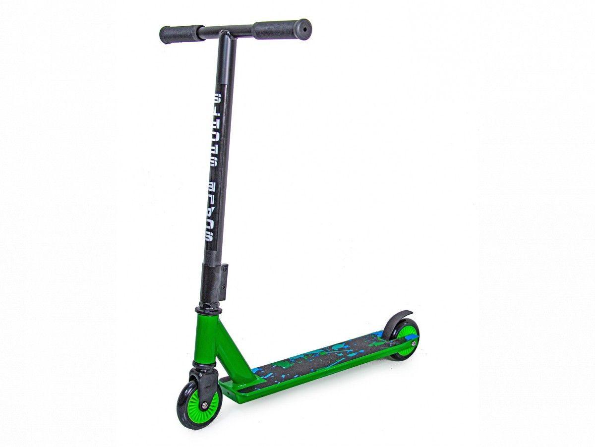 Самокат трюковий Scale Sports Turbo Зелений, фото 1