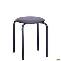 Табурет Софі чорний Шкірзам чорний