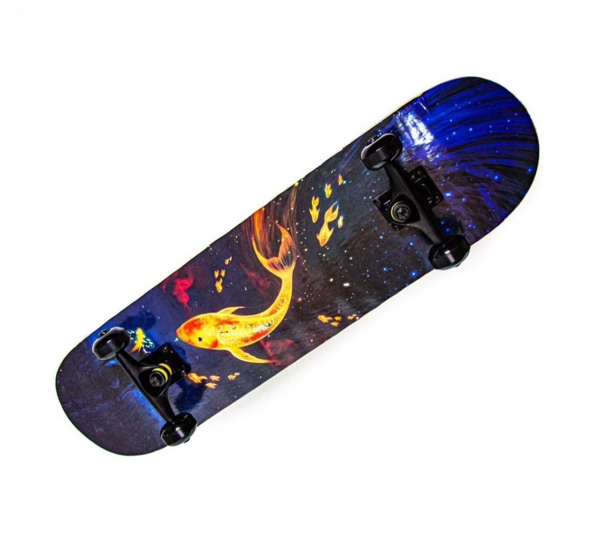 Скейтборд SCALE SPORTS Gold Fish, фото 1
