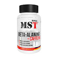 Бета-аланин + кофеин MST Beta-Alanine + caffeine 90 pills