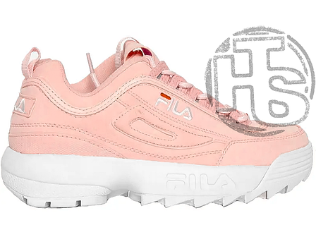 Жіночі кросівки Fila Disruptor II 2 Suede Pink, фото 1