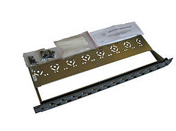 Патч-панель наборная Molex PID-00206 19" 24xDG+ STP категория 6 1U Черный