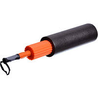 Масажный ролик PowerPlay Therapy Roller 022 Набір 3 в 1 Чорно-Помаранчевий (PP_4022) - Топ Продаж!