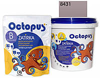 Двухкомпонентная эпоксидная затирка Octopus Zatirka цвет серо-розовый 8431 1,25 кг (8431-1)