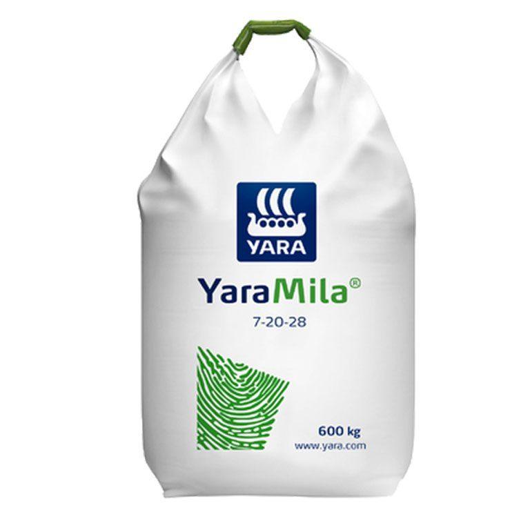 Осіннє Добриво YaraMila npk 7-20-28 1кг для Газону, для Хвої, для Лохини, для Троянд, для дерев