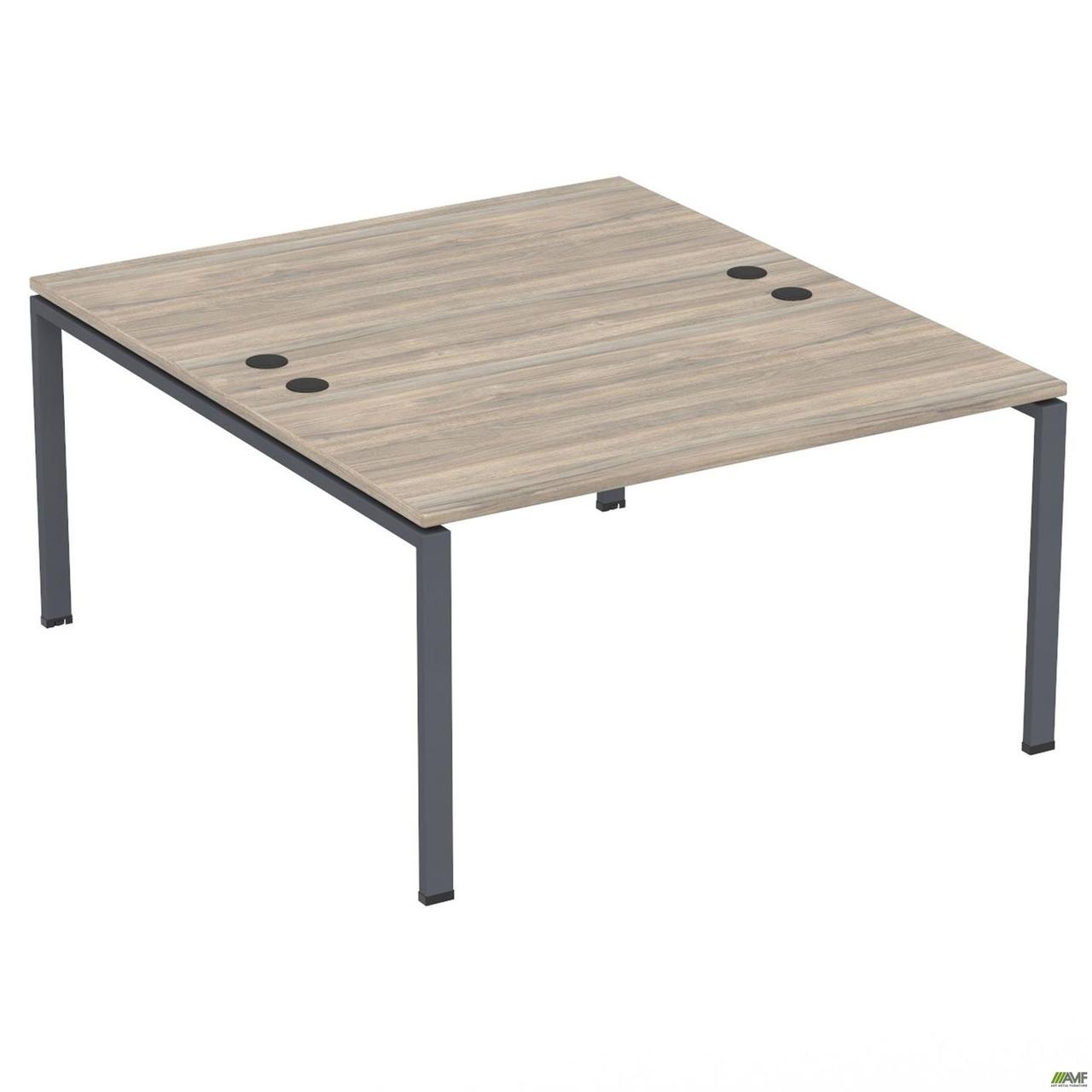 Робоча станція SIG-155 (1587х1600х750) Чорний граф/В'яз Ліберті