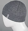 Шапка чоловіча 4-кл. без закота (С2213), Т. Сірий, фото 2