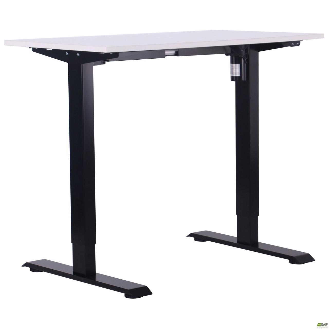 Стіл Like 1000х580 Білий Перл База чорна
