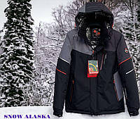 Куртка термо зима Snow M-XXXL арт.1641, Черный,XXL, 52