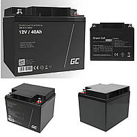 Батарея для безперебійника Green Cell VRLA AGM 12 V 40 Ah (AGM22) ДБЖ-UPS акумуляторні батареї (Польща)