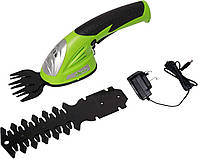 Аккумуляторные ножницы для травы Gardtech 2 в 1 Аккумуляторные садовые ножницы 3,6 В с емкостью 1,3 Ач (литий-