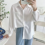 Блузка, сорочка жіноча оверсайз, фото 4