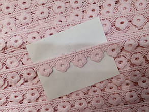 Мережево макраме 1.7см колір запорошена троянда