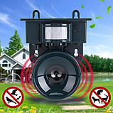 Ультразвуковий відлякувач птахів та інших тварин на сонячній батареї, фото 2