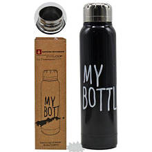 Термос металевий`My Bottle`, 380 мол, чорний (MiC)