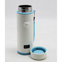 Термос`Heart Sensing Cup LED`360 мол (голубой) (Китай)