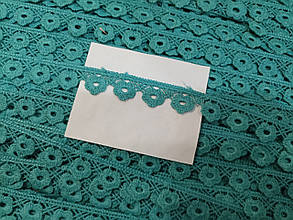 Мережево макраме 1.7см колір бірюза