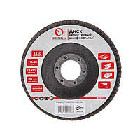 Диск шліфувальний пелюстковий 115 x 22 мм зерно K150 INTERTOOL BT-0115