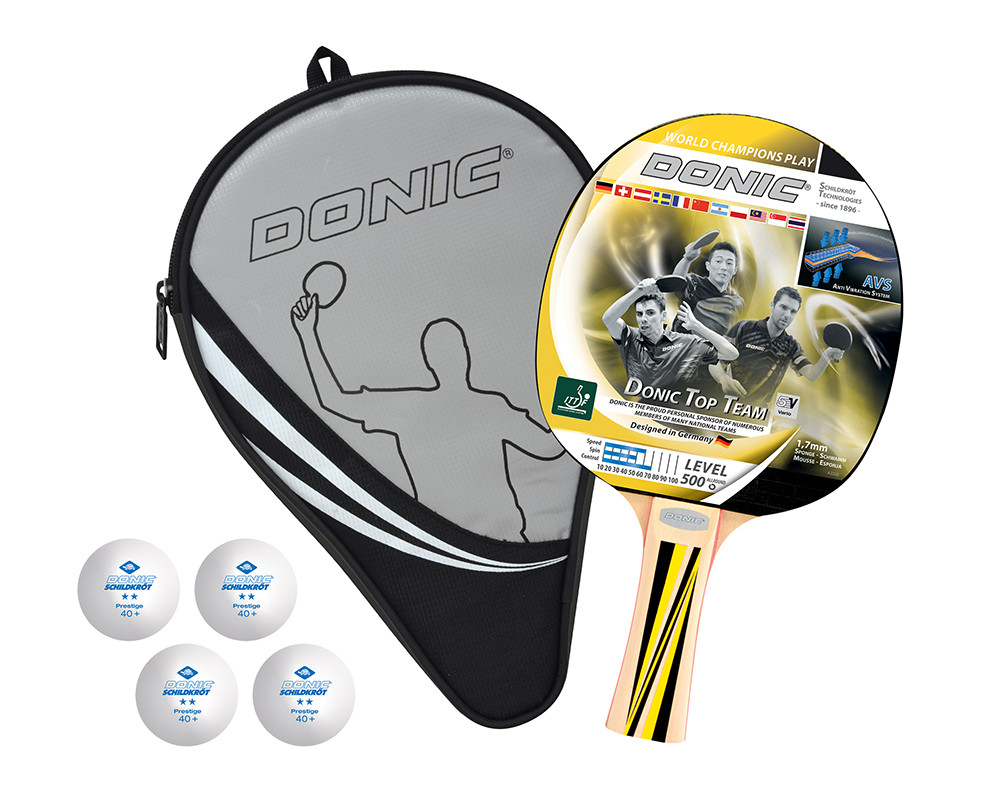Набір для настільного тенісу Donic Top Team 500 Gift Set (788451), фото 1