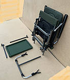 Крісло коропове складене зі столиком і підставкою для вудилища F5R ST/P. Є самовивіз в Києві, фото 4