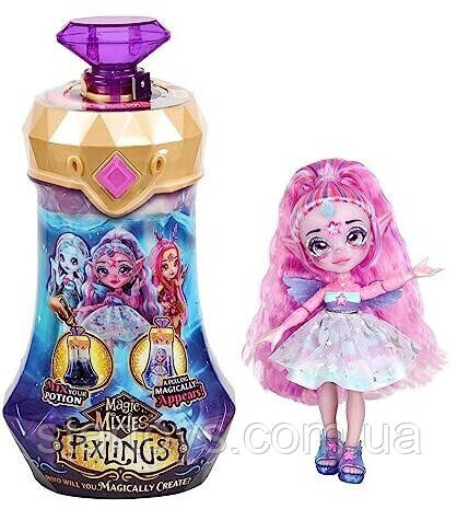 Лялька Пікслінг єдиноріг Юніа Меджік Мікс Magic Mixies Pixlings Unia The Unicorn Moose Toys