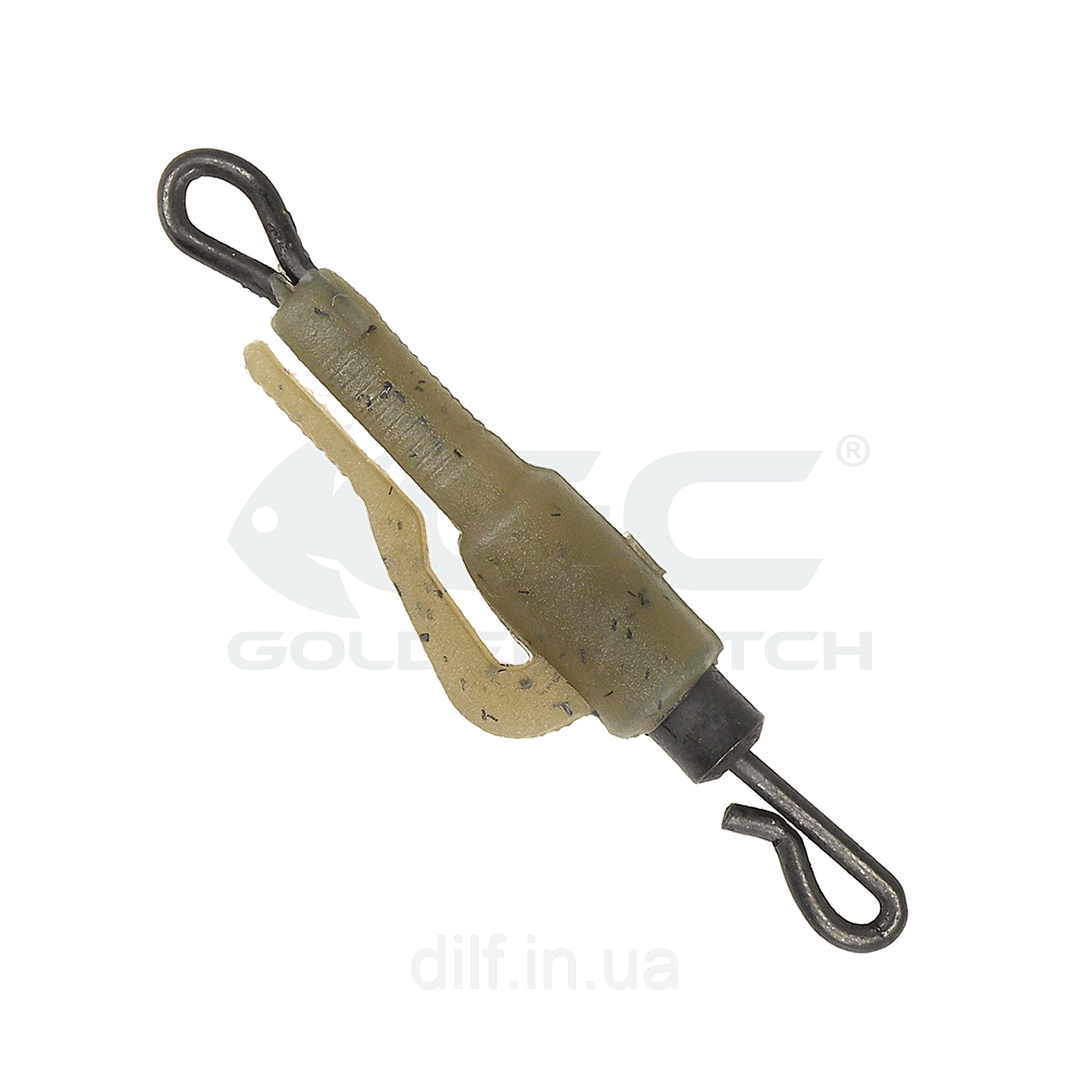 Кліпса GC G.Carp Safety Lead Clip With Quick Change (5шт) Khaki, фото 1